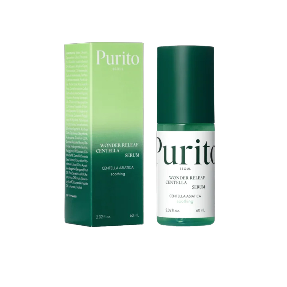 [8809563100149] Purito Seoul Wonder Releaf Centella Serum – Soothing & Hydrating Facial Treatment 60 ml