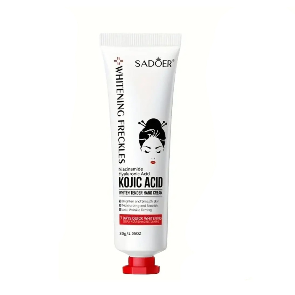 Kojic Acid Hand Brightening And Nourishing Cream - by Sadoer 30 g