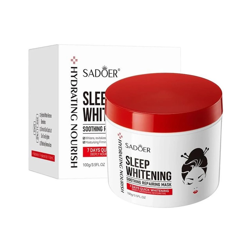 Kojic Acid Brightening And Soothing Sleeping Mask - by Sadoer 100 g