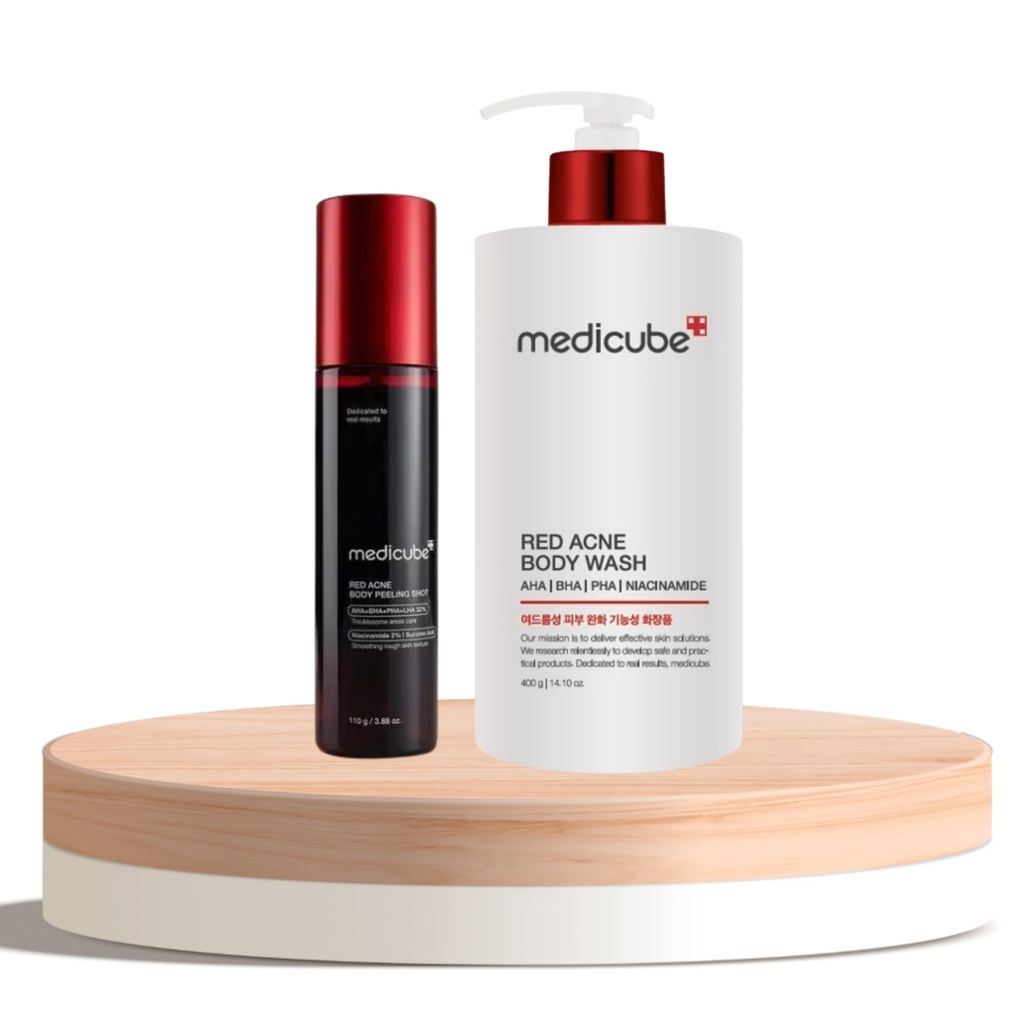 Medicube Body Acne Treatment & Skin Tone Evenness Set