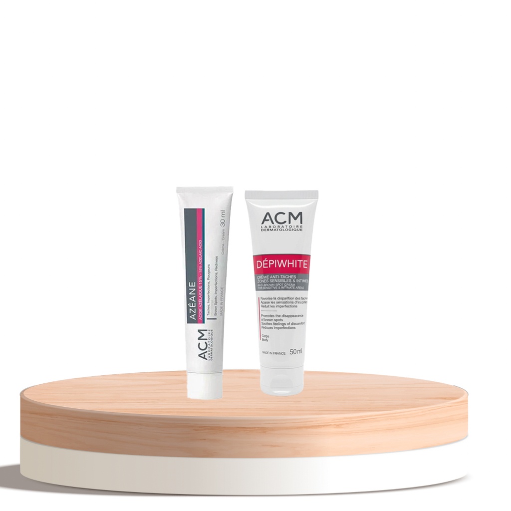 ACM Dual Brightening and Skin Tone Correcting Set