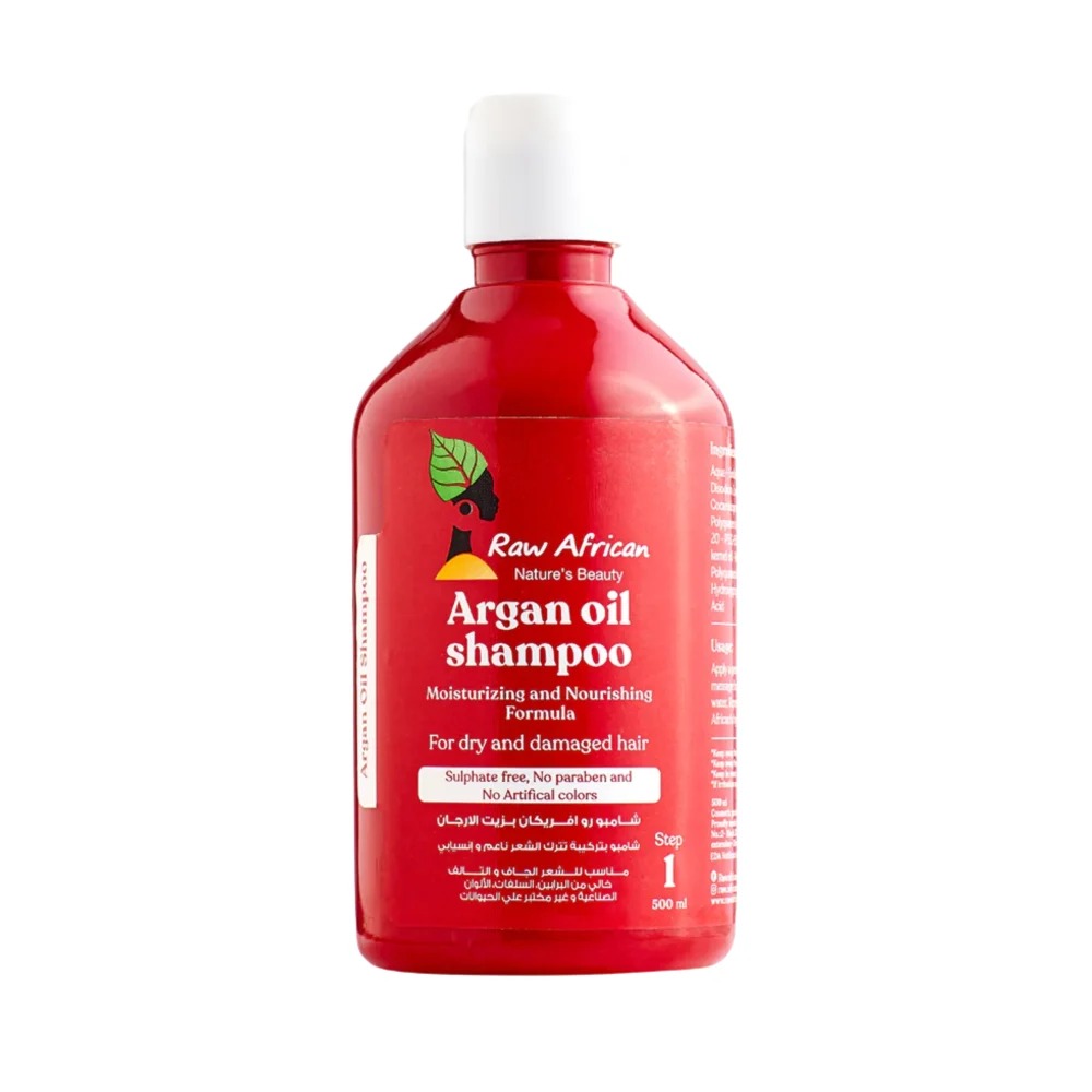 Argan Oil Shampoo - from Raw African 500 ml