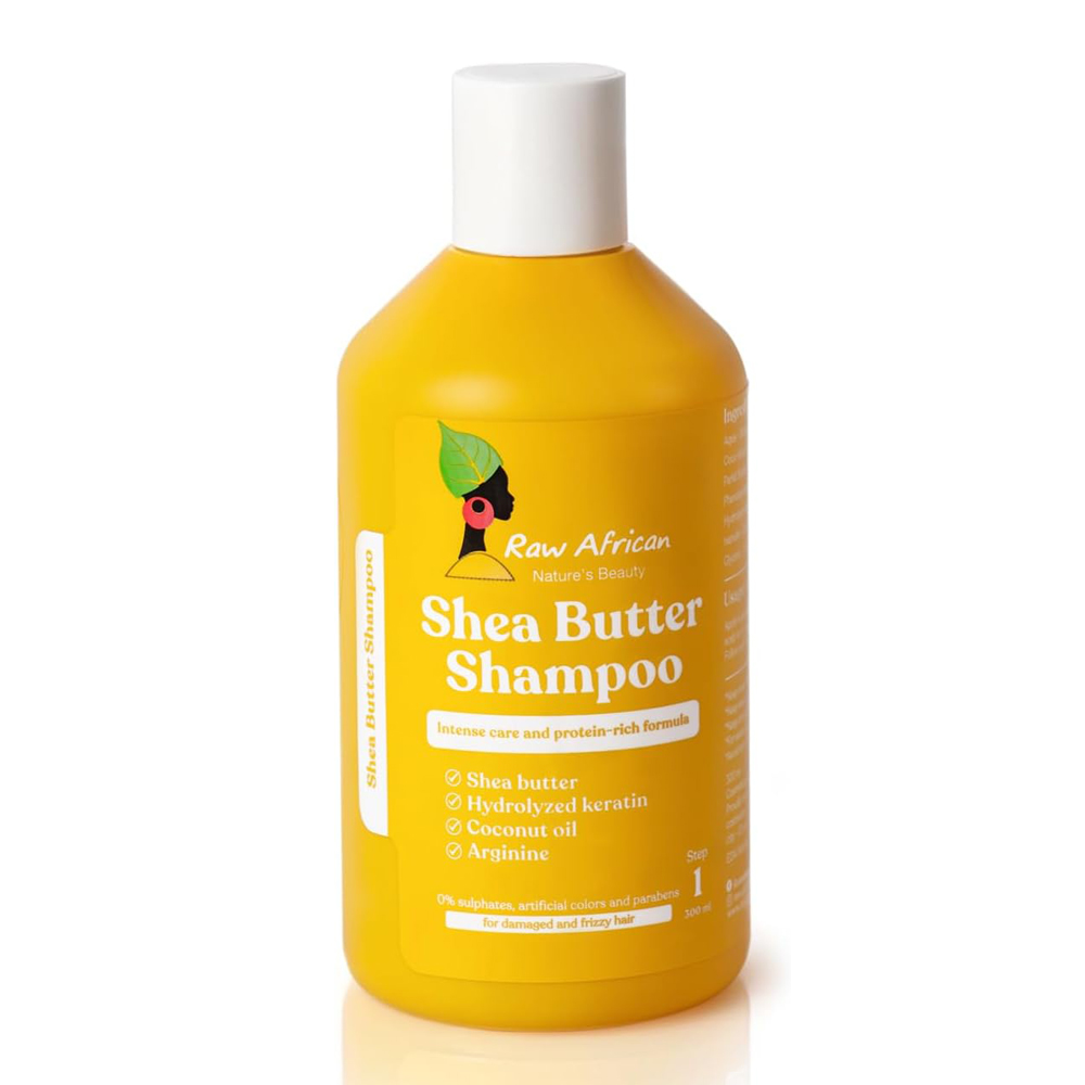 [764460583649] Raw African Shea Butter Shampoo - 300 g