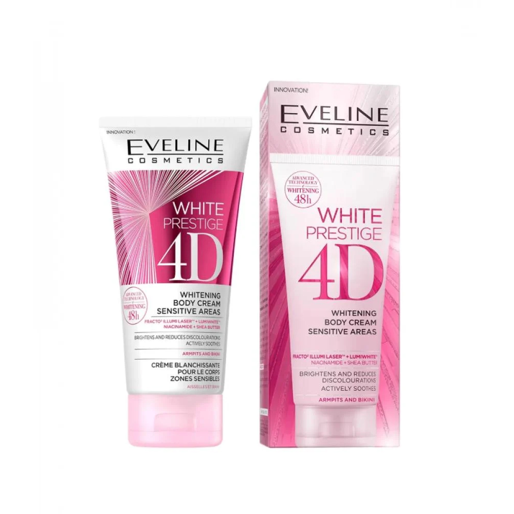 [5907609356840] White Prestige 4D Intimate Area Brightening Cream - by EVELINE 100 ml