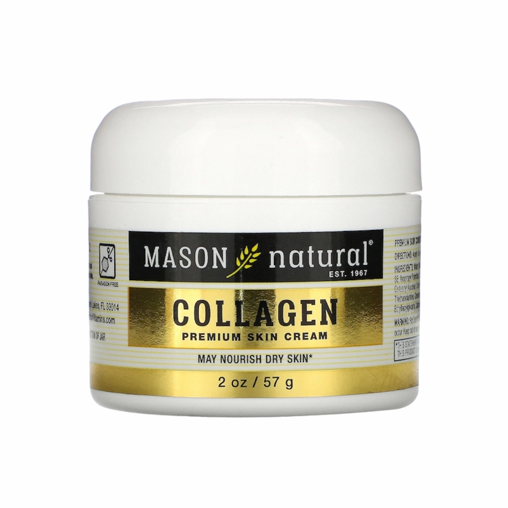[311845147578] Mason Natural, كريم كولاجين ممتاز للبشرة، 2 أونصة (57 جم)