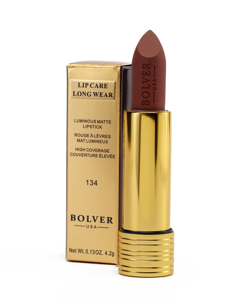 [725765963314] Full Coverage Matte Lipstick - From Bolver 4.2g - 134