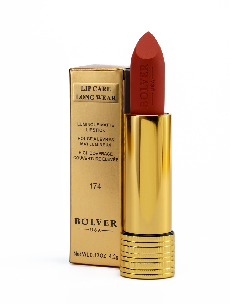 [725765963390] Full Coverage Matte Lipstick - From Bolver 4.2g - 174