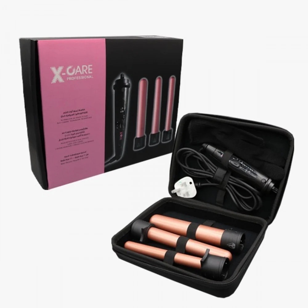 [6910785221492] X-CARE FEROCE 3-Barrel Hair Curler - 85W