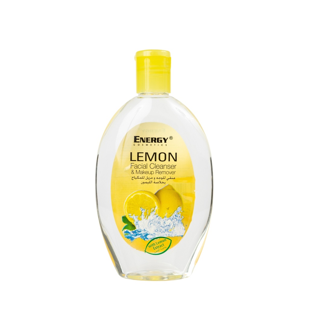 [6291103982384] Energy Cosmetics Lemon Face Wash and Makeup Remover - 235 ml