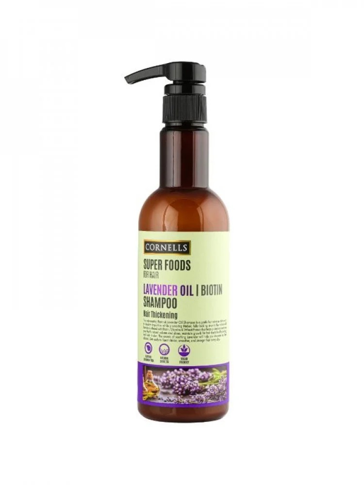 [6294015163346] Cornell’s Superfoods Lavender & Biotin Hair Shampoo – 500 ml