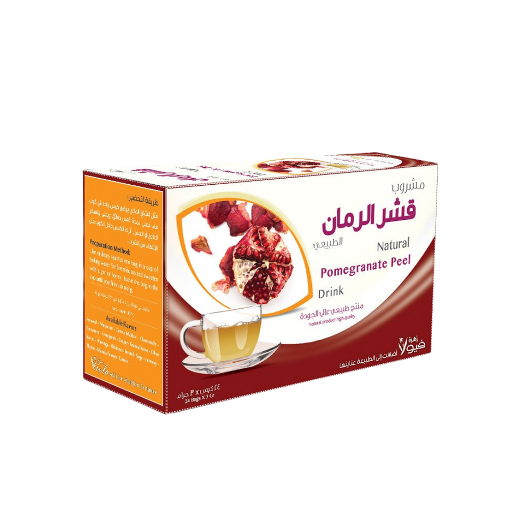 [6281104601650] Zohra Viola Natural Pomegranate Peel Drink 24 Bags