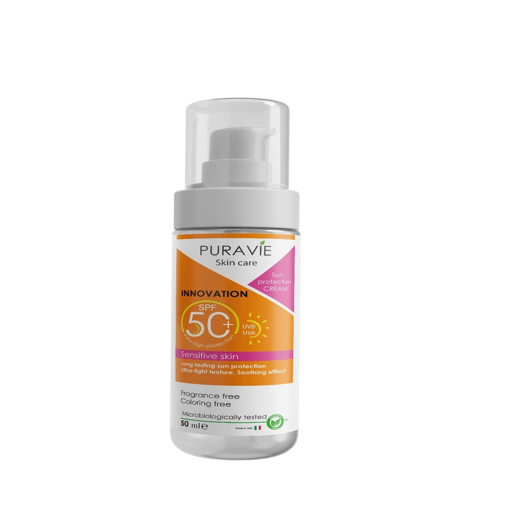 [8030894999649] Purafi Sensitive Skin Sunscreen – 50ml