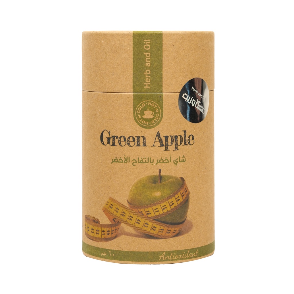 [8684209862069] Green Tea with Apple - By Herb And Oil 60G