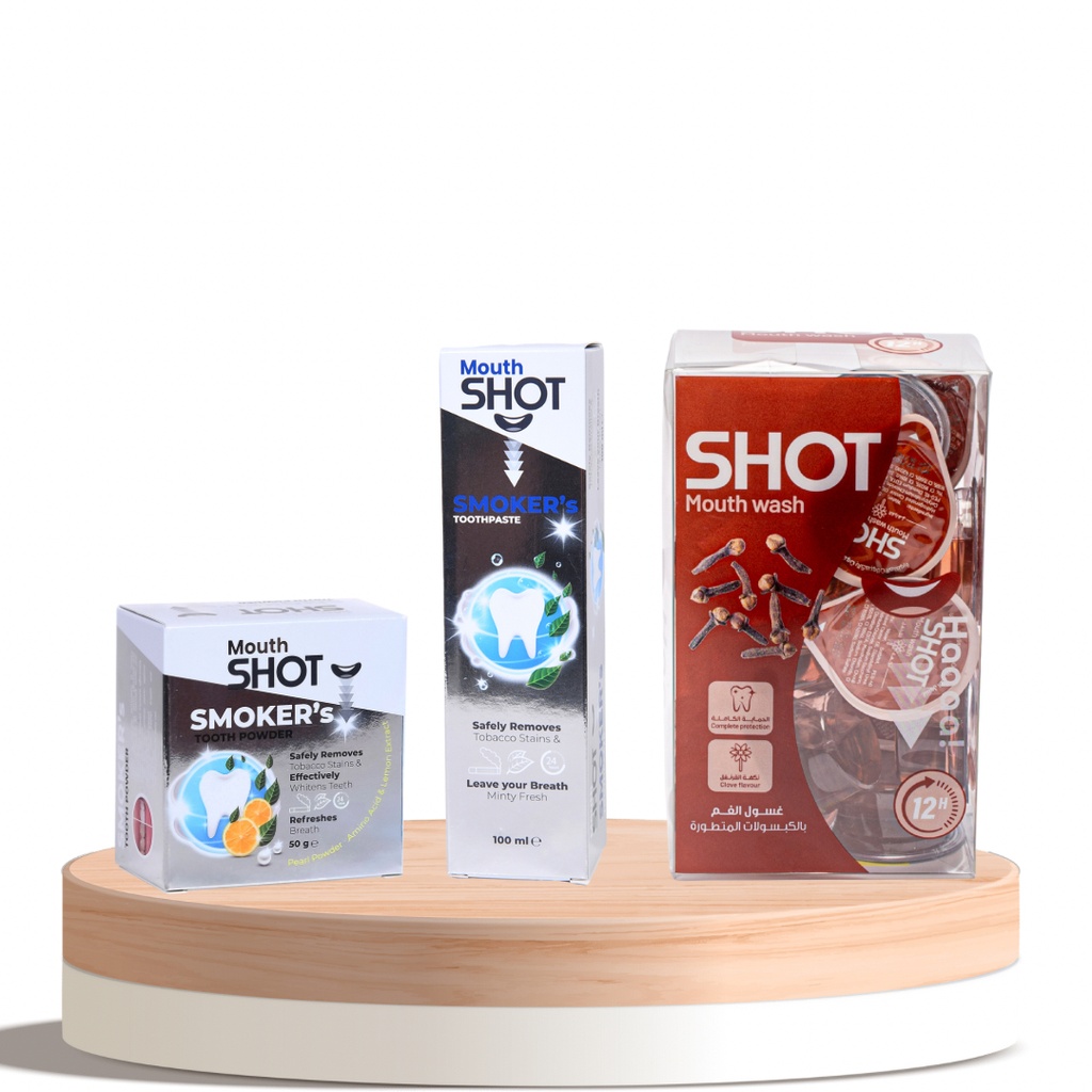 [251549235] Mouth SHOT Smokers Dental Care Box – Whitening & Fresh Breath Routine