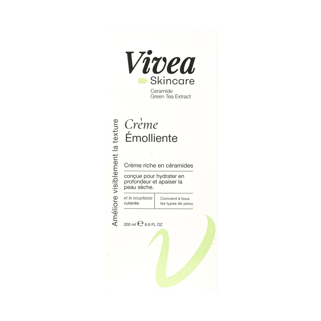 [721688161660] Vivea Emollient cream 200ml (ceramide)