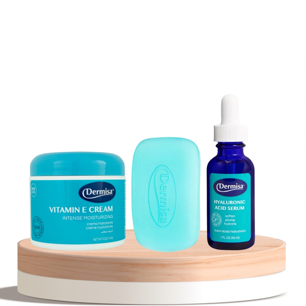 [92004254944] Brightening & Eczema/Rosacea Care Box – Face & Body Treatment Routine