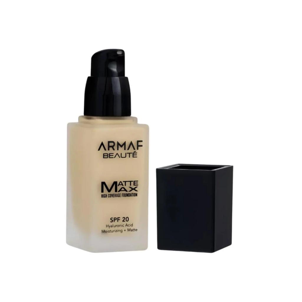 [6294015189933] High-Coverage Matte Foundation with SPF 20