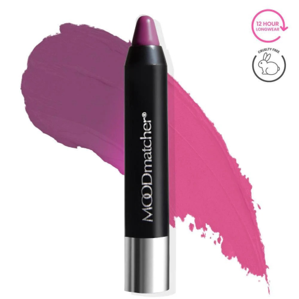 [88634016079] MoodMatcher Twist Stick Magic Lipstick - Long Lasting Color Changing Formula - بنفسجي