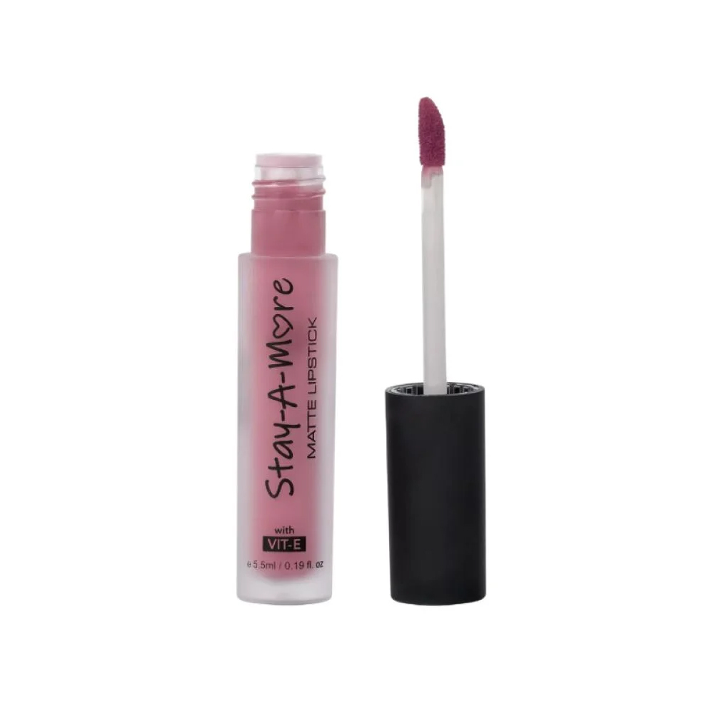 [6294015193732] Armaf Beauty Stay A More Matte Liquid Lipstick - Hinder - 6 ml