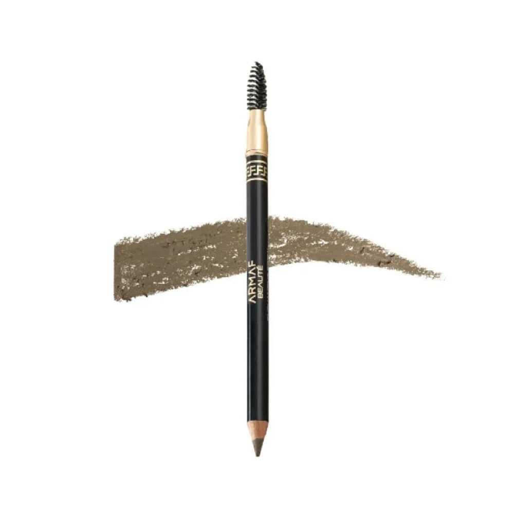 [6294015177367] Armaf Beauty Magic Brow Pencil with Brush – Ebony
