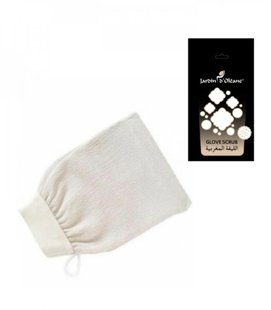 White Moroccan Exfoliating Loofah – Garden de Olean