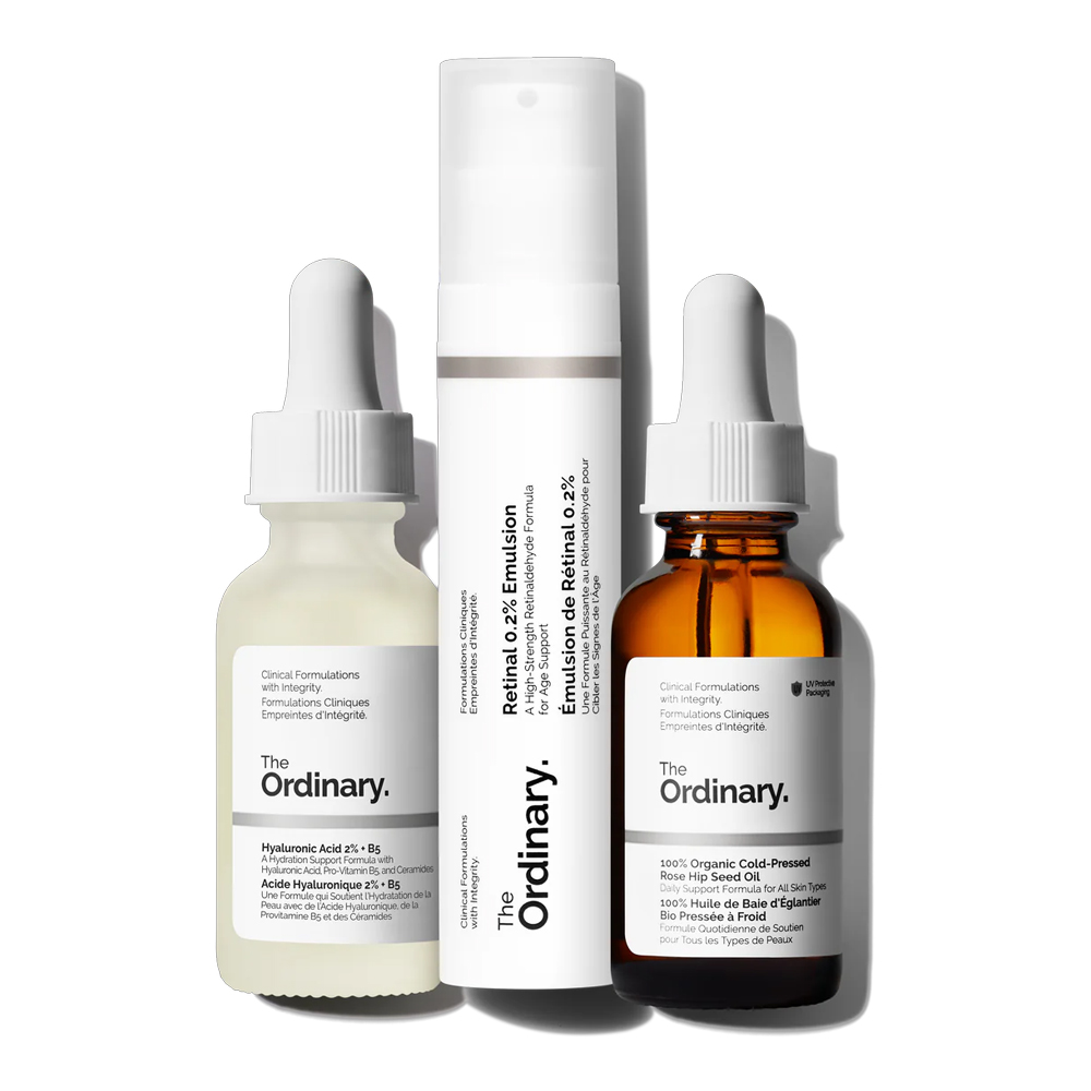 [769915233957] Nightly Skincare Set for Dry Skin Renewal - 3 Products