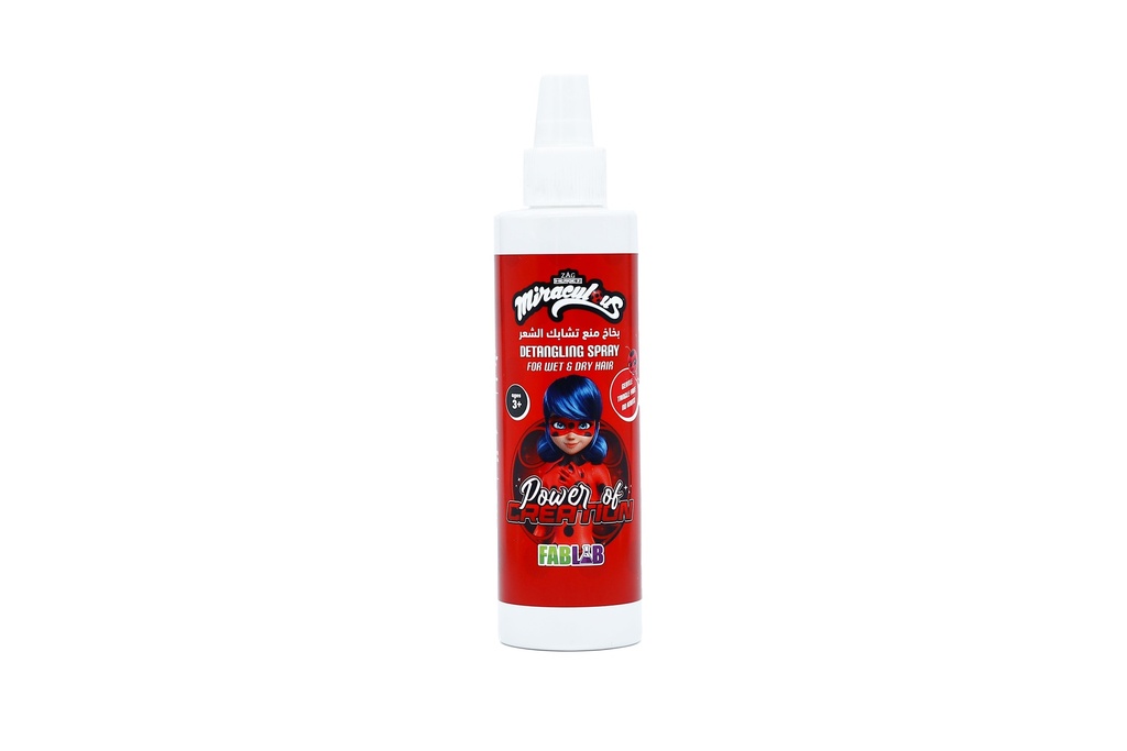 [6224002283016] Fab Lab Kids No More Tangles Detangling Hair Conditioner Spray - Gentle Tear-Free Formula - ميراكولوس