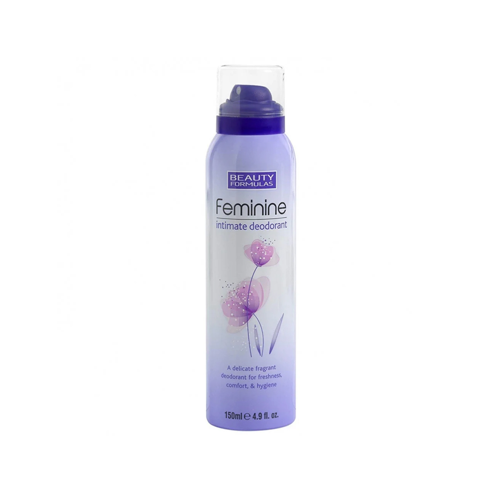 [5012251008297] Beauty Formulas Intimate Deodorant Spray – Violet Flower Scent – 150ml