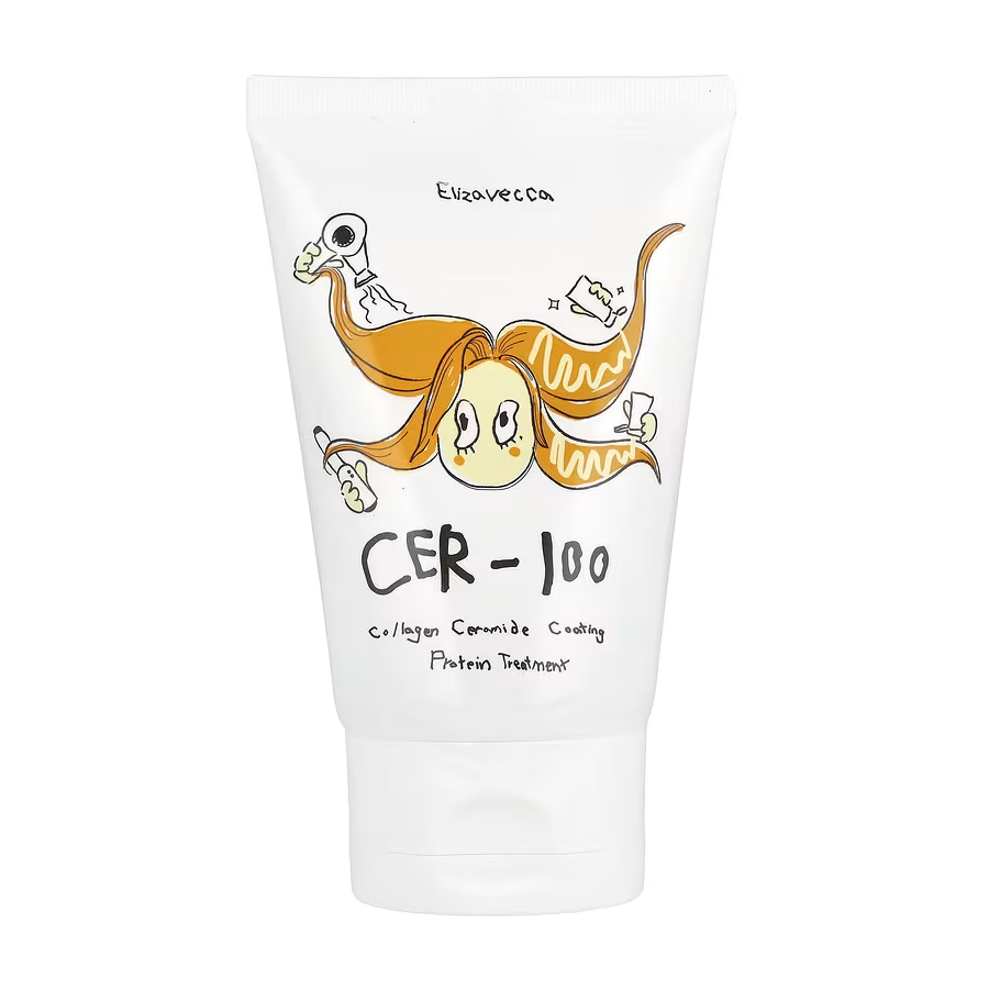 [8809543253544] Elizavecca CER-100 Collagen & Ceramide Hair Treatment – 100ml