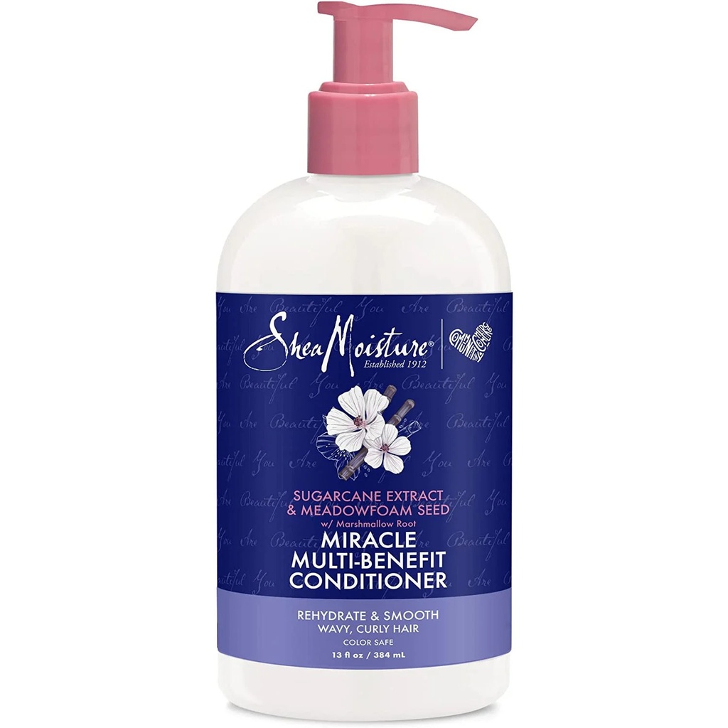 [764302015680] Shea Moisture Sugarcane & Meadowfoam Conditioner – Sulfate-Free