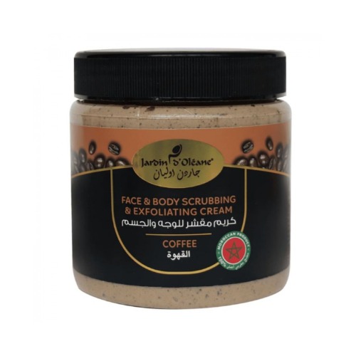 [745178722995] Garden Olean Coffee Face & Body Scrub Cream – 500 ml