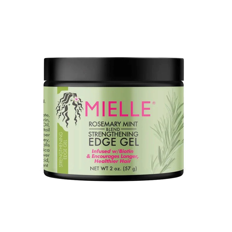 [854102006756] Melly Organics Rosemary & Peppermint Hair Edge Control Gel – Sleek, Frizz-Free Styling