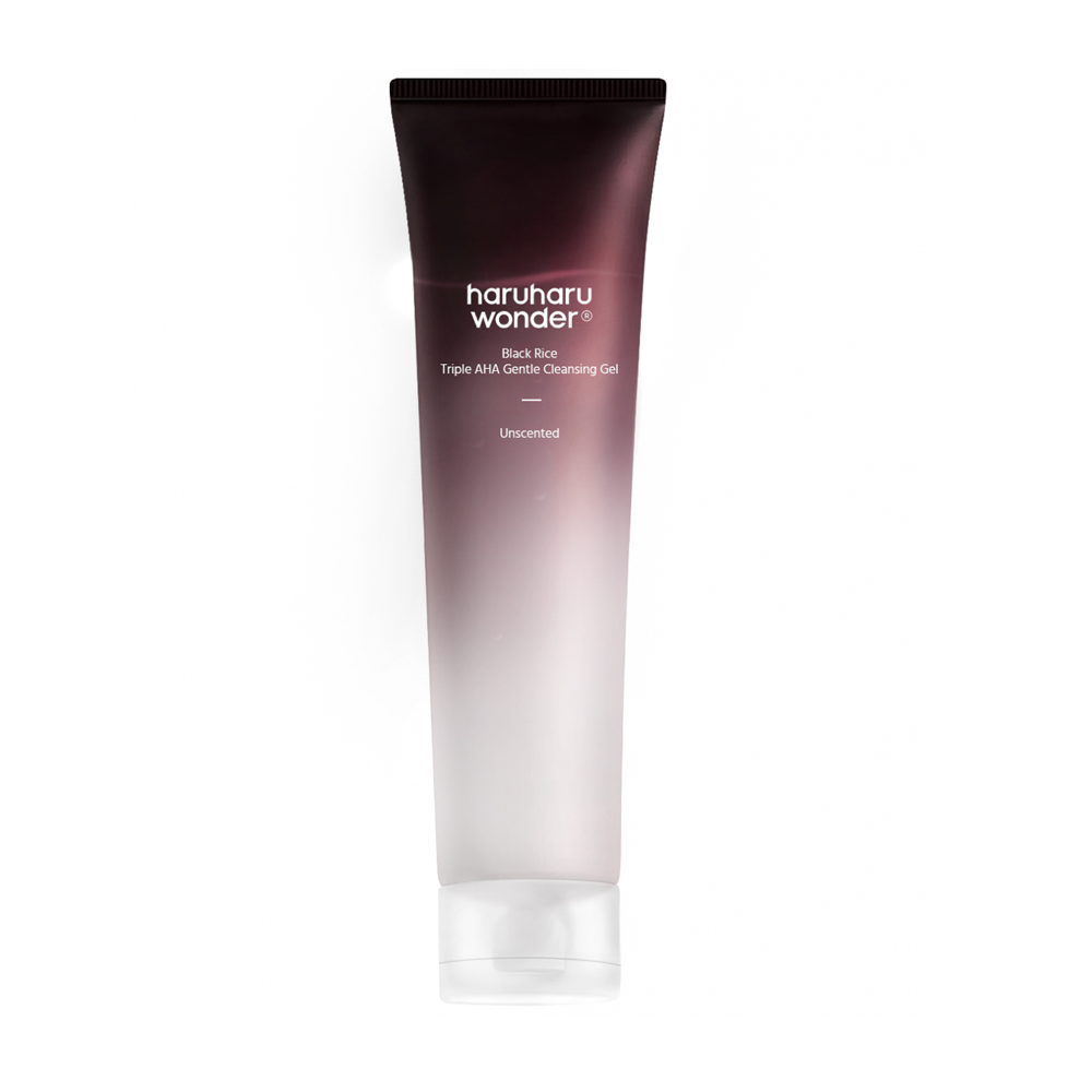 [8809532221783] Haruharu WONDER Black Rice Triple AHA Gentle Cleansing Gel - 100 ml