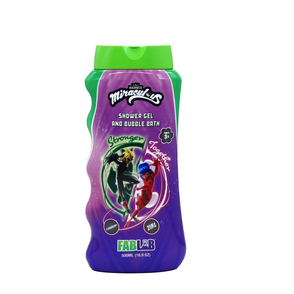 [6224011122801] Fab Lab Gentle Liquid Bubble Bath & Body Wash for Children - 500 ml