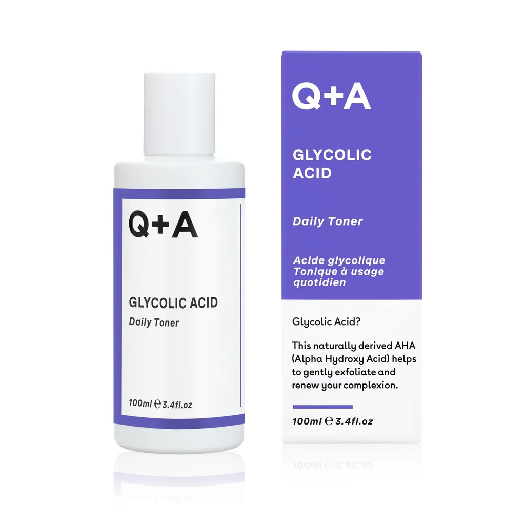 [5060486263981] Q+A Daily Glycolic Acid Toner – 100 ml