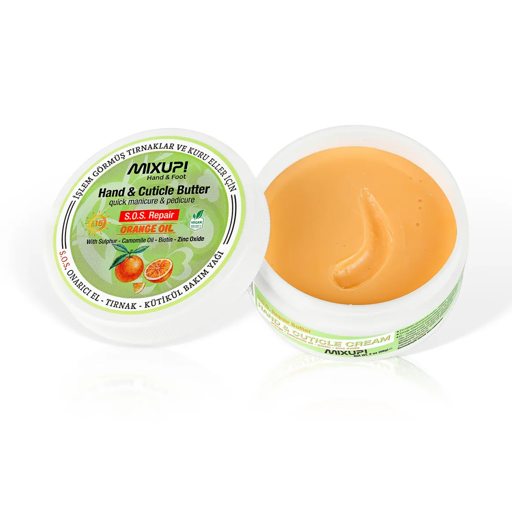 [8683071842100] Hand And Skin Butter for Strengthening And Repairing Nails - by Mixupi 56 g