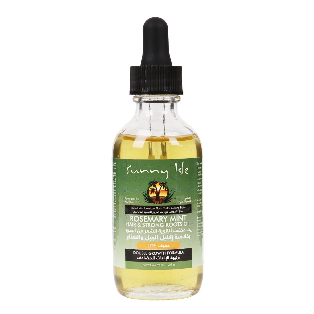 [850054732453] ARABIC Sunny Isle Rosemary Mint Hair & Strong Roots Oil LITE