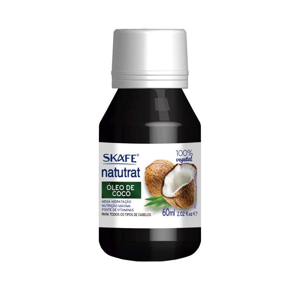 [7898658620687] Skafe Natural Coconut Oil - 60 ml