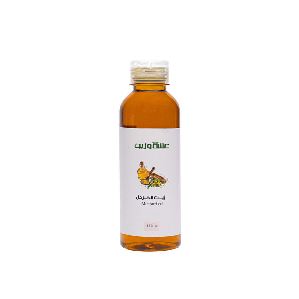 [6287039780811] Herb & Oil 100% Pure Mustard Hair & Body Oil (113 ml)