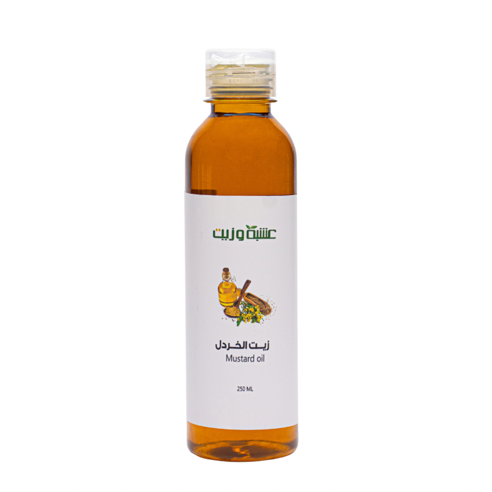 [6287039780804] Herb & Oil 100% Pure Mustard Hair & Body Oil (250 ml)