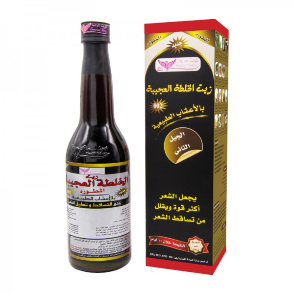 [2781214011188] Kuwait Shop Advanced Miracle Blend (Al-Khaltah Al-Ajeebah) Hair Density & Anti-Loss Oil (450 ml)