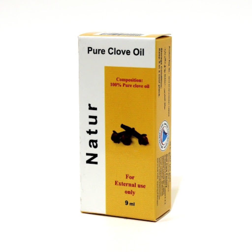 Natur 100% Pure Natural Clove Bud Essential Oil (9 ml)