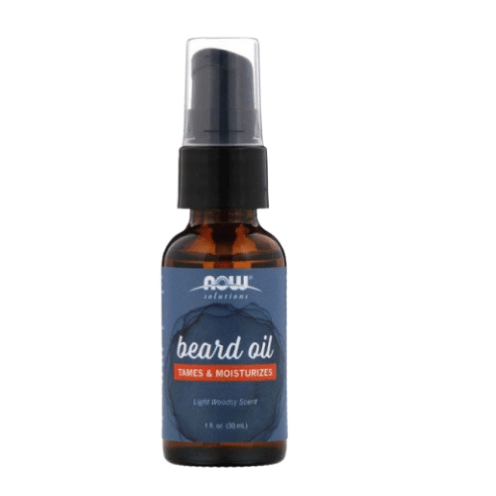 [73373911066] NOW Foods Men’s High-Performance Moisturizing & Softening Beard Treatment (30 ml / 1 fl oz)