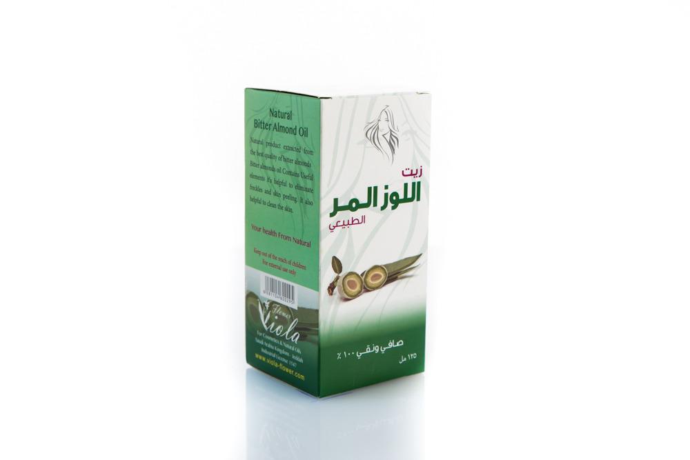 [6281104600295] زيت اللوز المر الطبيعي من فيولا 125 مل