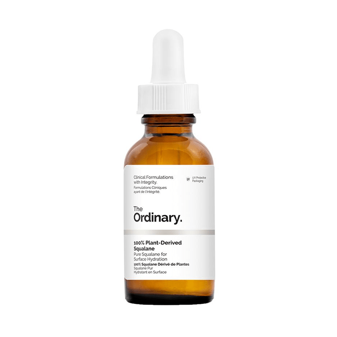 [769915195590] The Ordinary 100% Plant-Derived Squalane Hydrating Face & Hair Oil (30 ml)