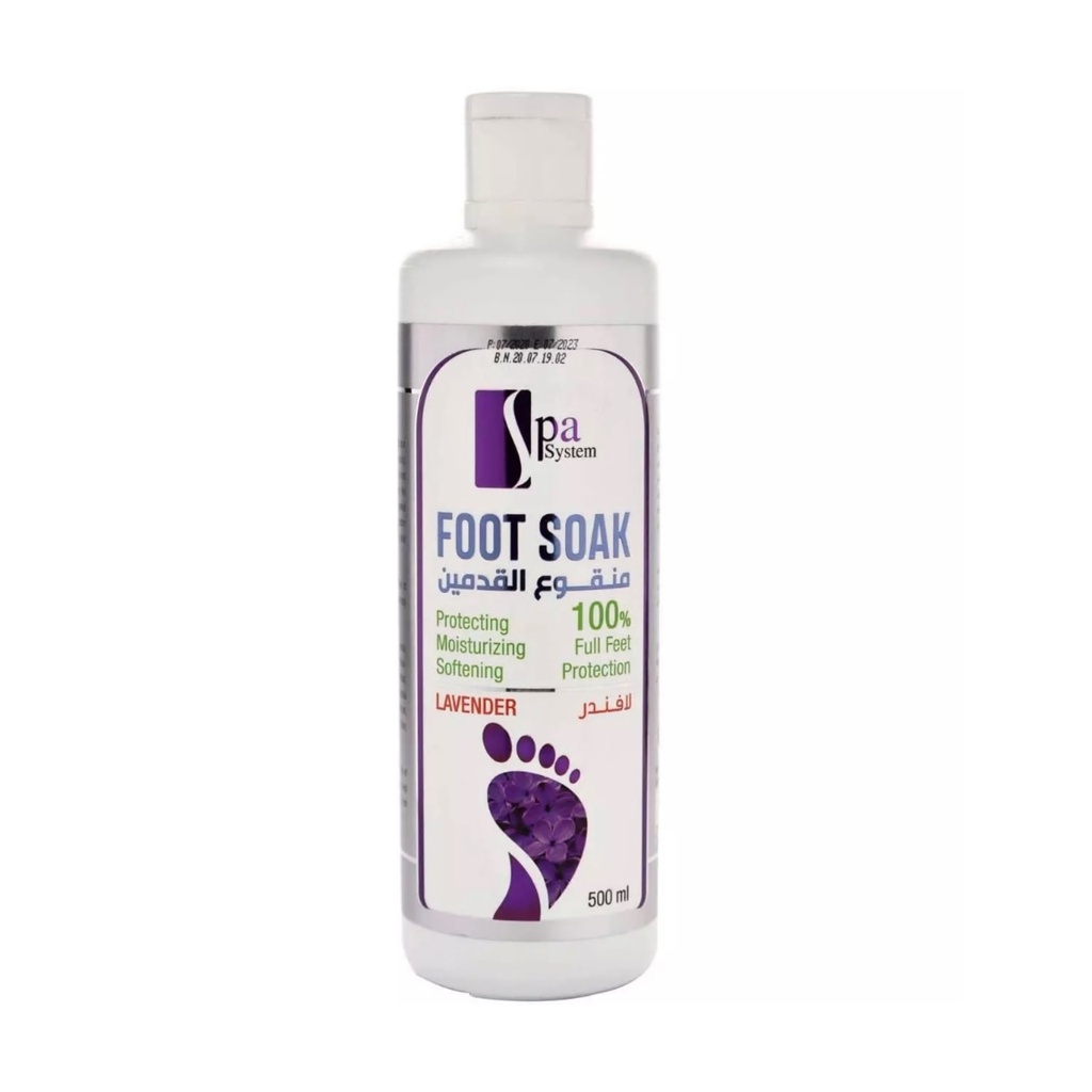 [2000056844021] Spa System Professional Soothing Lavender & Eucalyptus Foot Soak (500 ml)