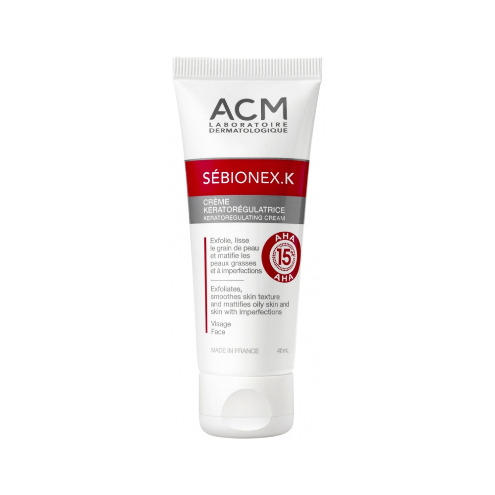 [3760095250281] ACM Sebionex K Exfoliating Cream – Oily Skin Care (40ml)