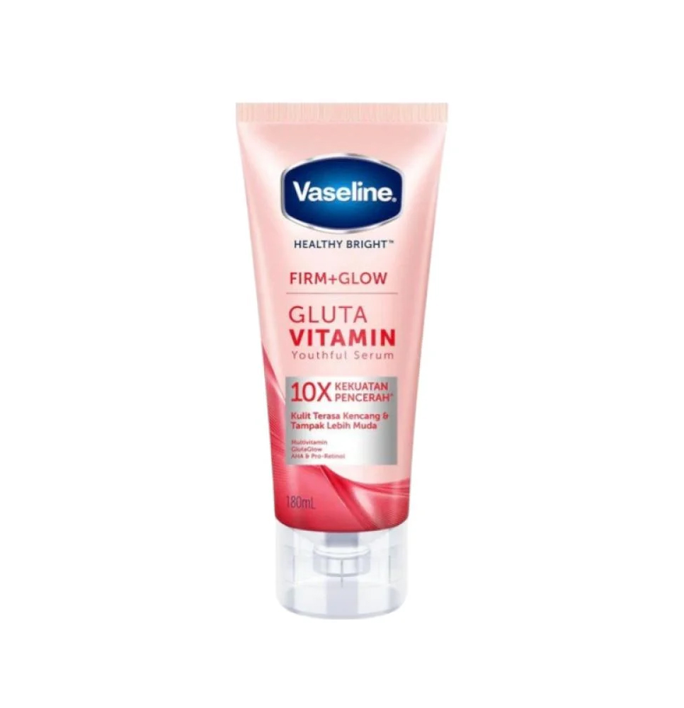 [8999999559595] Vaseline Healthy Bright Firm + Glow Gluta Vitamin Serum for Skin Firming and Radiance – 180 ml