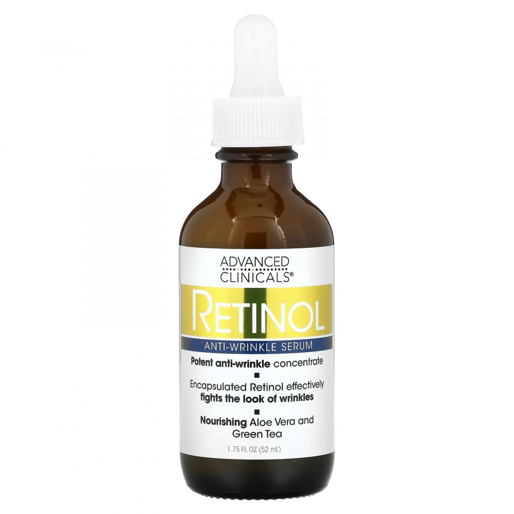[819265007972] Advanced Clinicals Retinol Anti-Wrinkle Serum – 52 ml