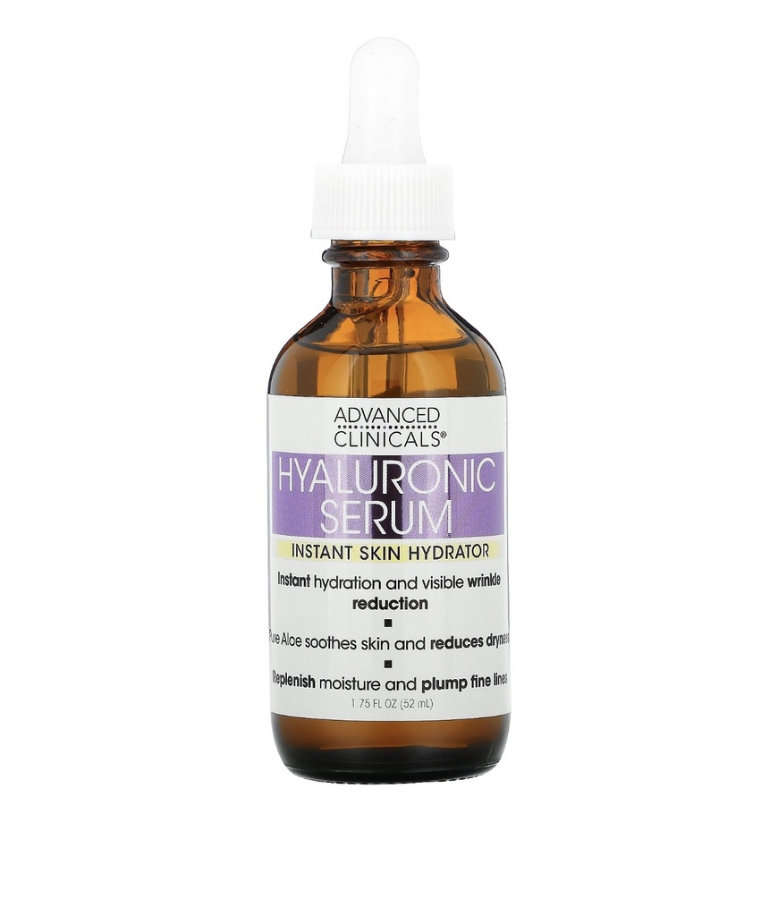 [819265008788] Advanced Clinicals Hyaluronic Acid Instant Moisturizer Serum – 52 ml